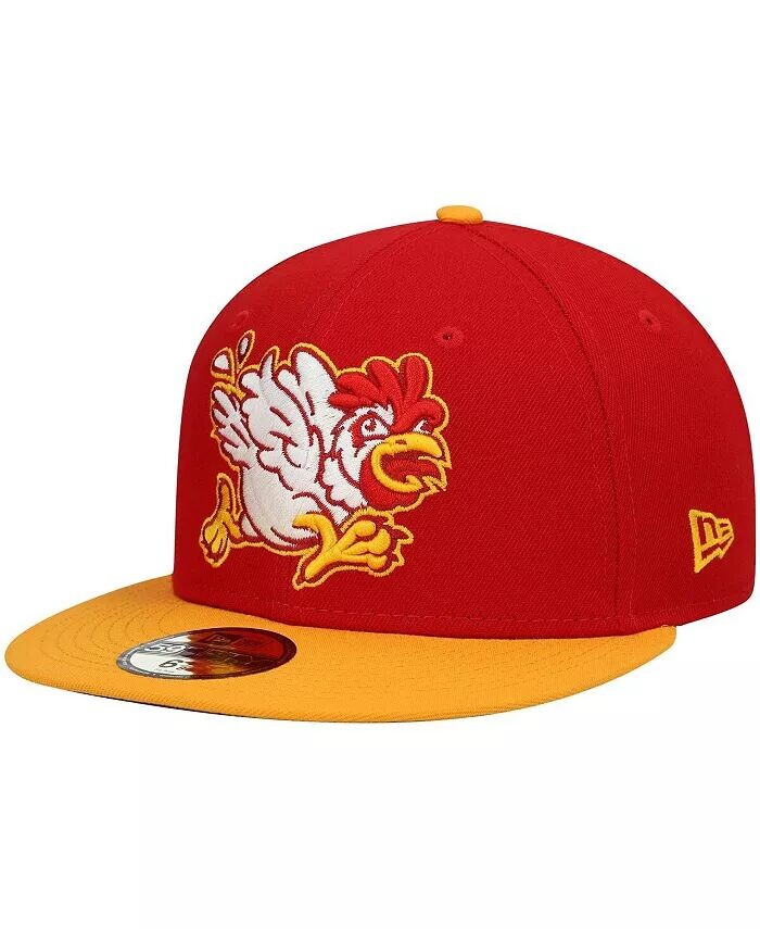 

Мужская красная приталенная шляпа Northwest Arkansas Naturals Theme Night 59FIFTY New Era, красный