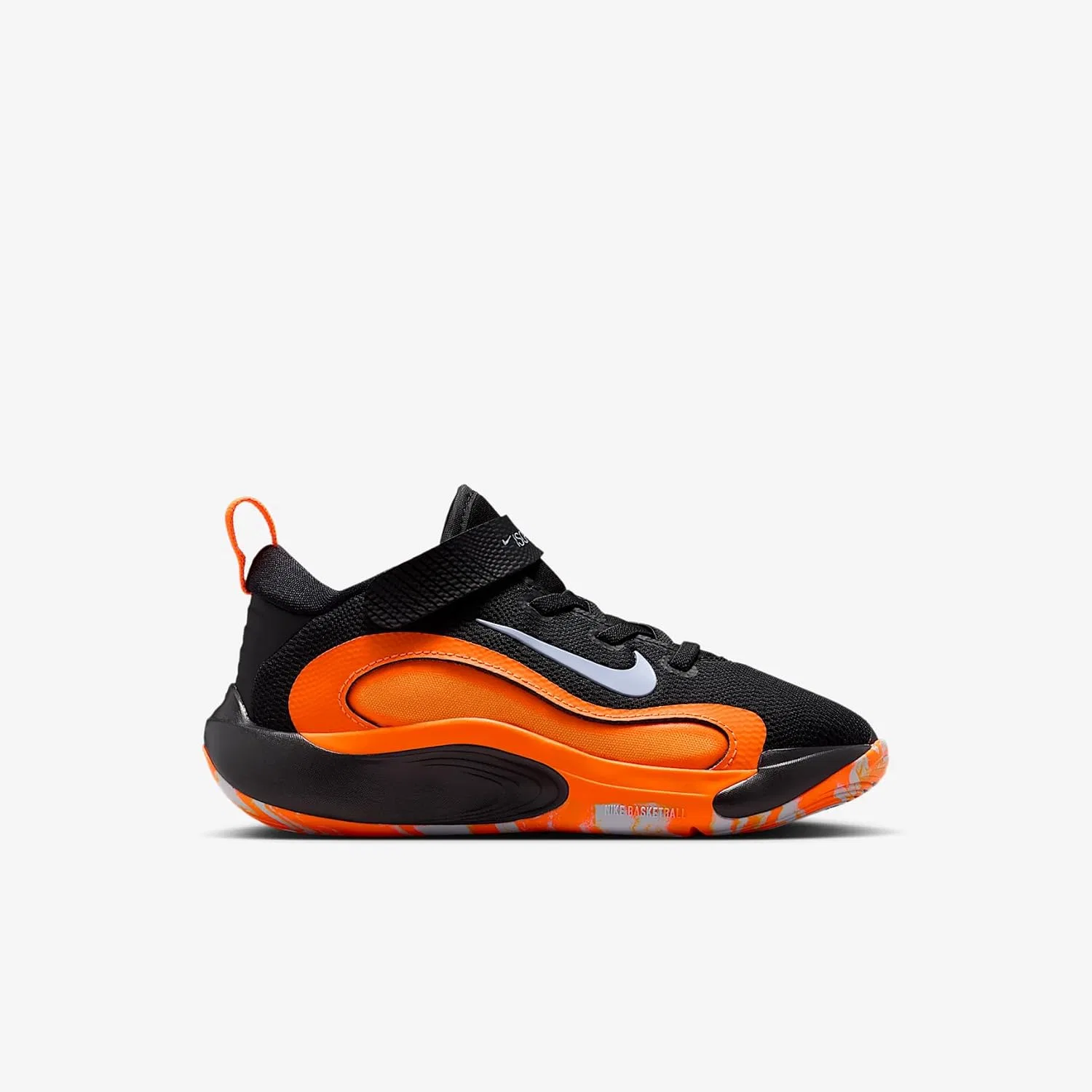 Кроссовки Nike Isofly для детей, черный/оранжевый — фото 3