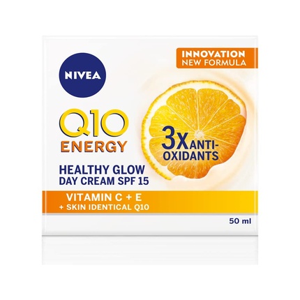 

Дневной крем Q10 Energy Healthy Glow Spf15 50 мл, Nivea