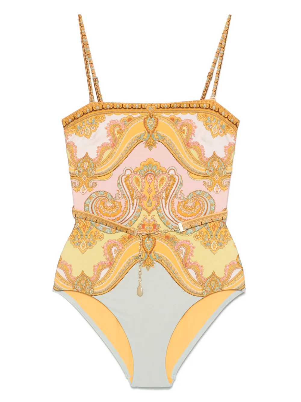 

Купальник Maxine Chain ZIMMERMANN, оранжевый