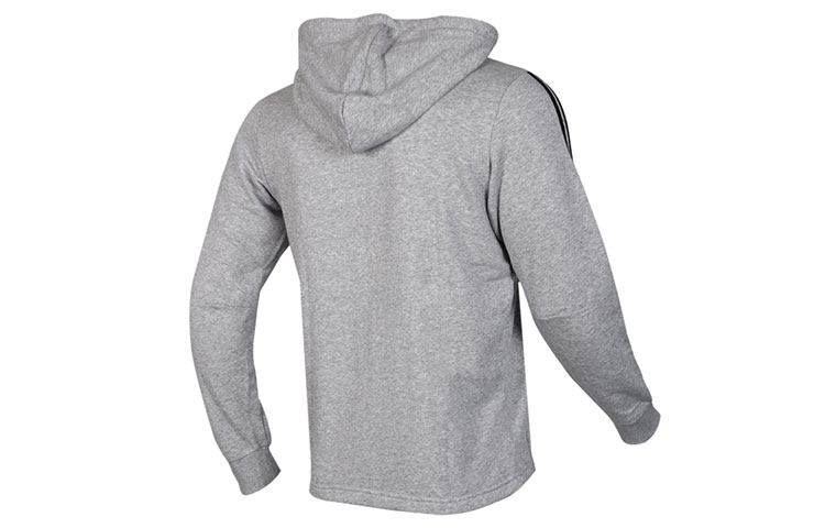 Adidas Куртка мужская средняя серый меланж, Medium Heather Gray — фото 4