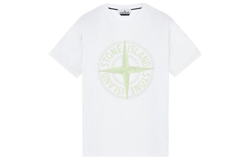 

Футболка мужская белая Stone Island, белый