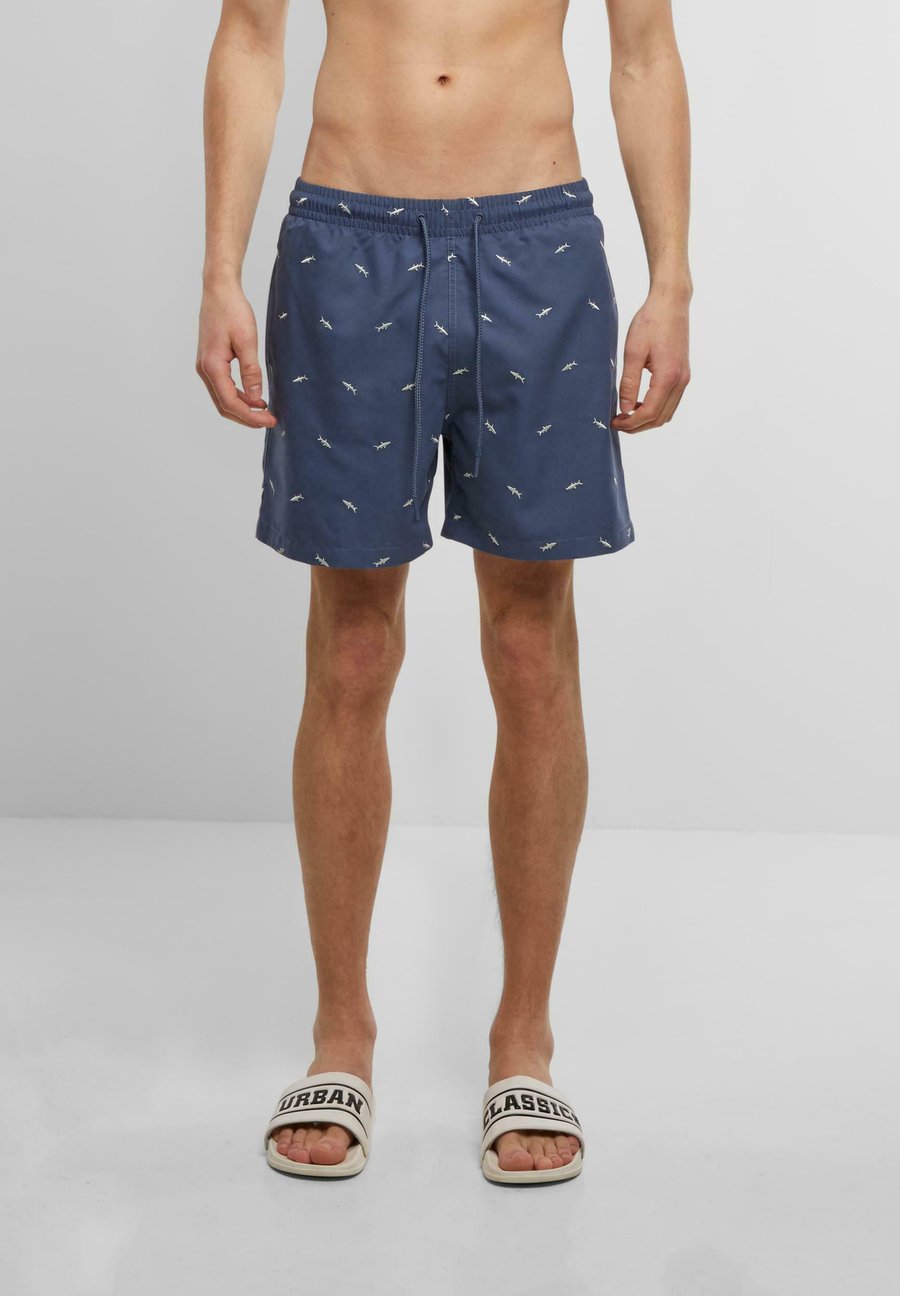 

Шорты для плавания Urban Classics EMBROIDERY, Vintageblue Frostmint/Blue