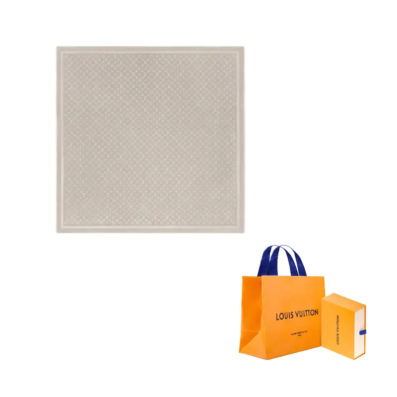 

LOUIS VUITTON Женская шаль из овечьей шерсти бежевая, Beige