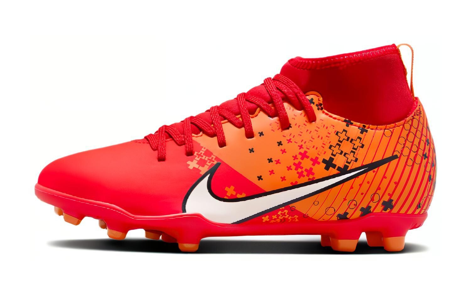 Футбольные бутсы Mercurial Superfly 9 для детей GS Nike, красный