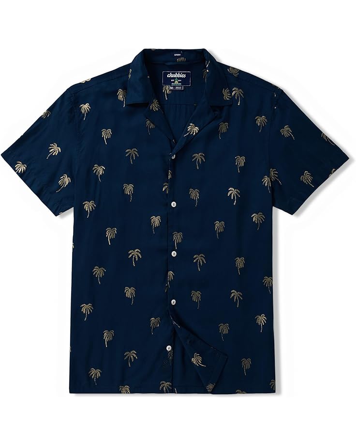 

Рубашка Chubbies The Golden Palm (Rayon Sunday Shirt), темно-синий