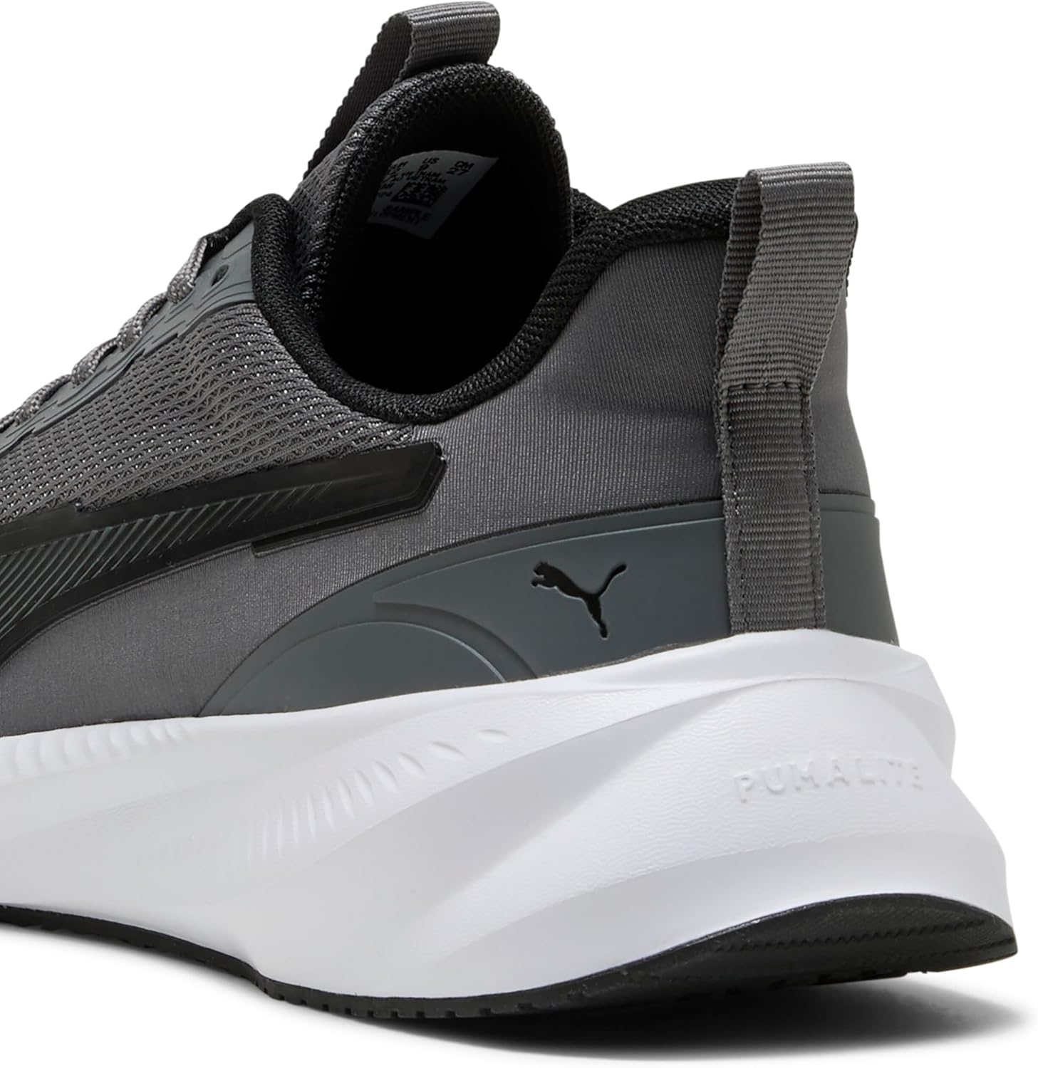Кроссовки PUMA Unisex-Adult Flyer Lite 3, белый/черный/серый/темно-серый — фото 2