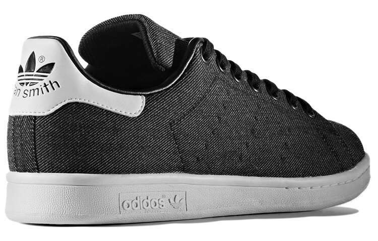 Кроссовки Adidas Originals Stan Smith Denim Abc Unisex, черный — фото 3