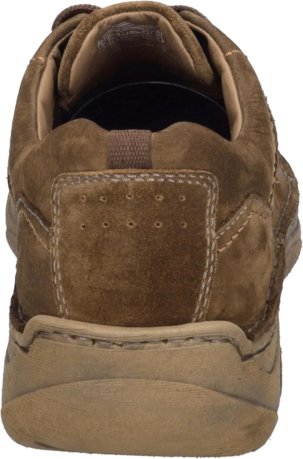 Удобные мужские туфли Josef Seibel Liam 01, ширина H (широкая), сменная стелька, Camel — фото 3