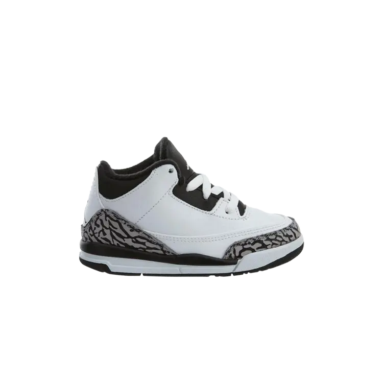 

Кроссовки Air Jordan Jordan 3 Retro TD 'Infrared Cement', белый