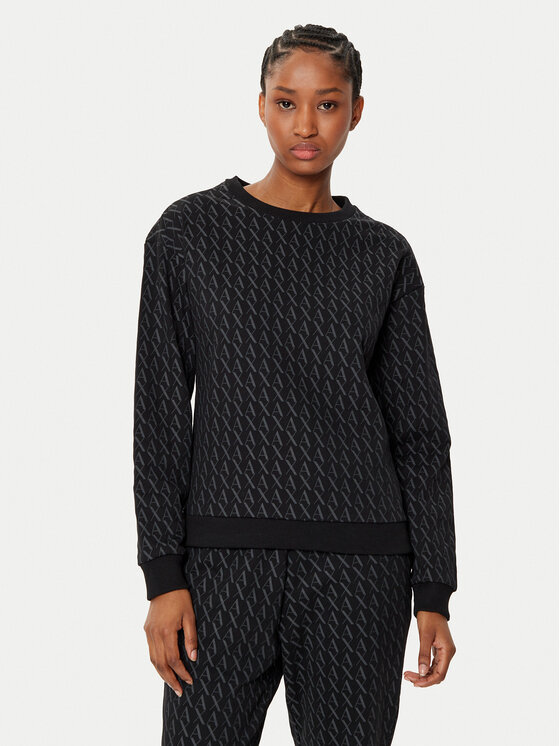 

Толстовка обычного кроя 8NYMLG YJE5Z 1200 Armani Exchange, черный