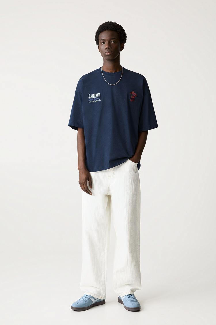 

Ретро-Кроссовки Pull And Bear, синий