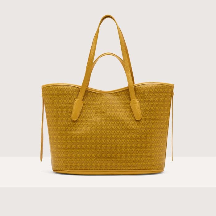 

Сумка-тоут Coccinelle New Never Without bag coated monogram large, цвет Multi Soleado/Soleado