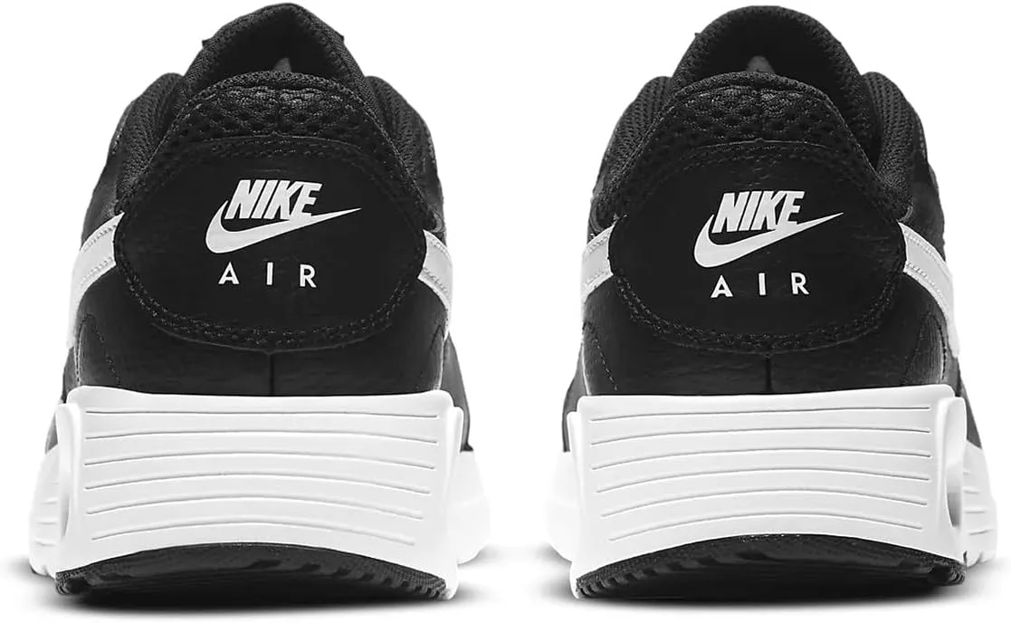Детские гимнастические кроссовки Nike Air Max SC, белый/черный — фото 4
