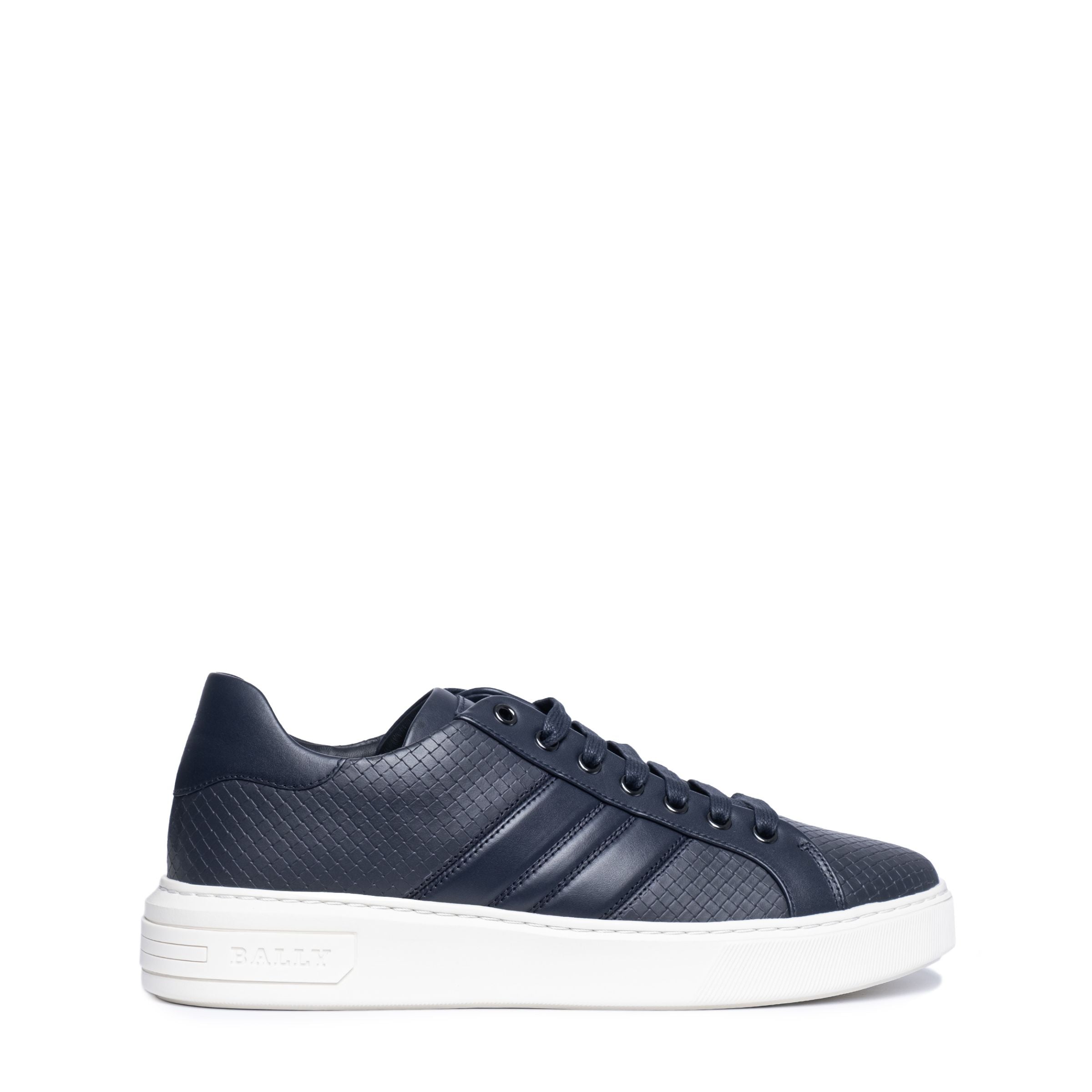 

Мужские кроссовки Bally Mirty 6238673 из телячьей кожи Midnight, синий