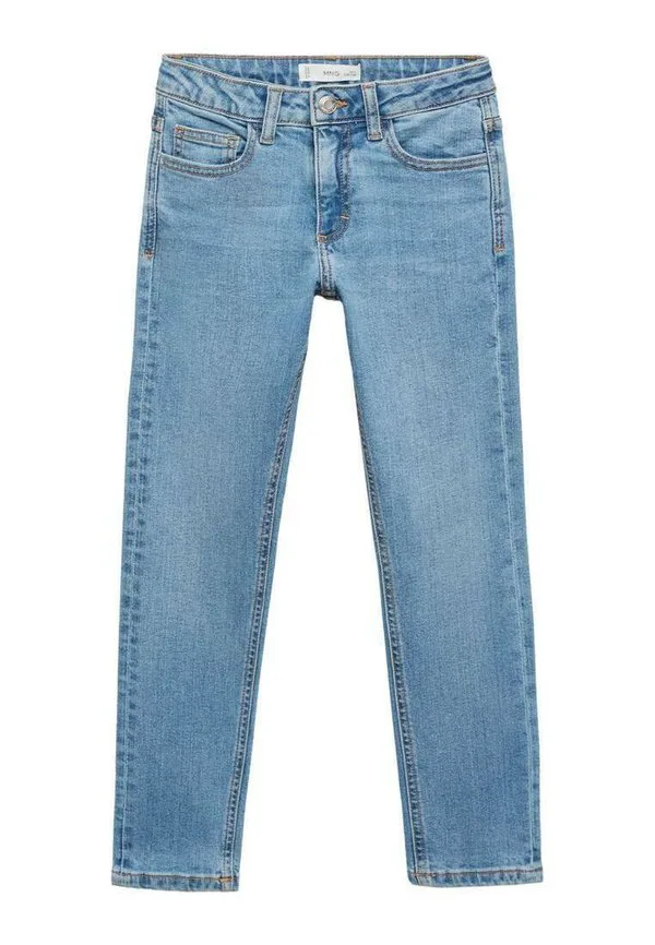Детские джинсы облегающего кроя Mango Kids, Light-Blue Denim