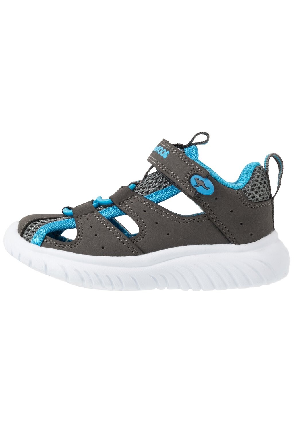 Сандалии Kid-Rock Lite KangaROOS, цвет steel grey/brillant blue — фото 2
