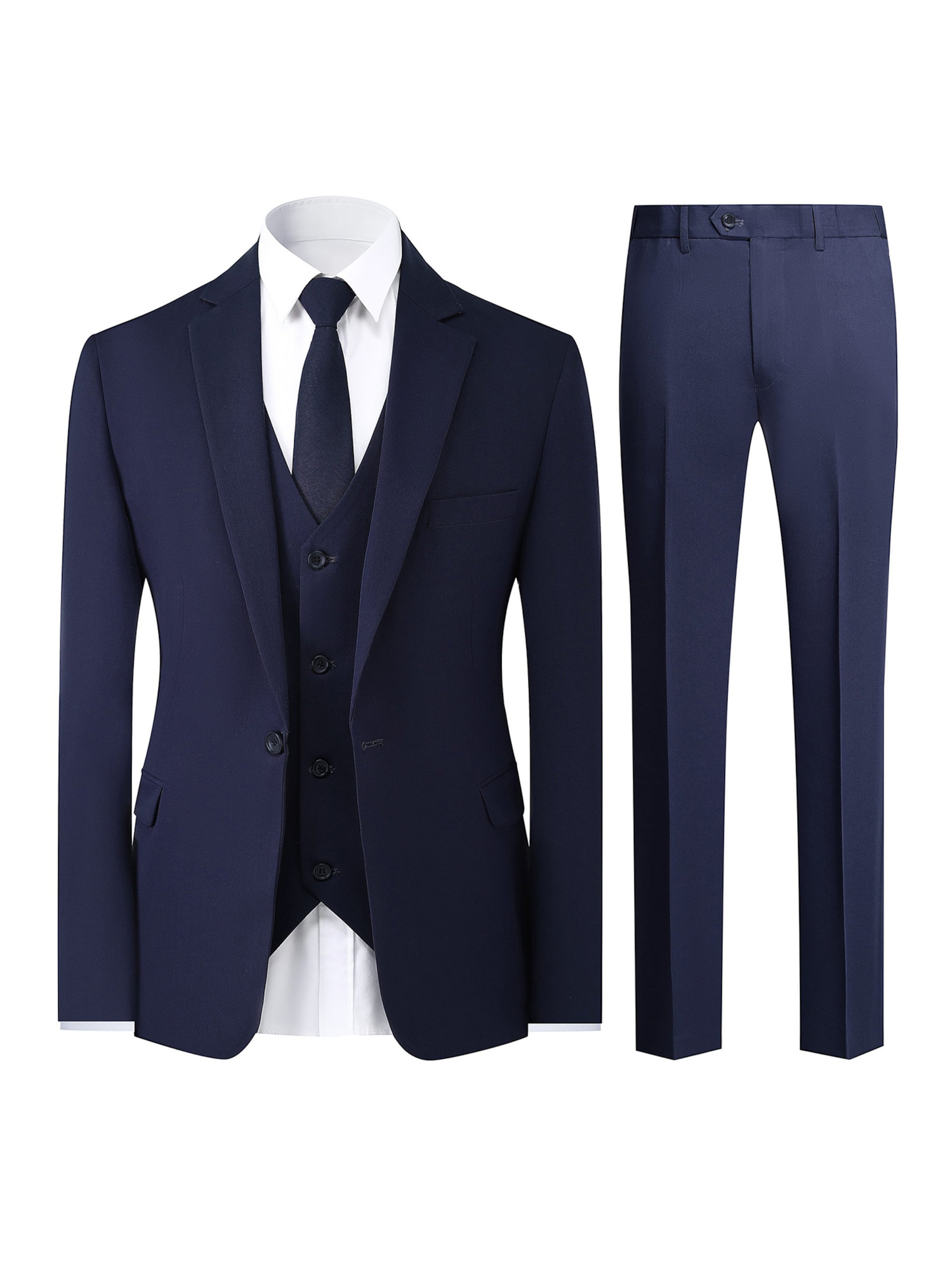

Youthup Костюм Slim fit в темно-синем цвете