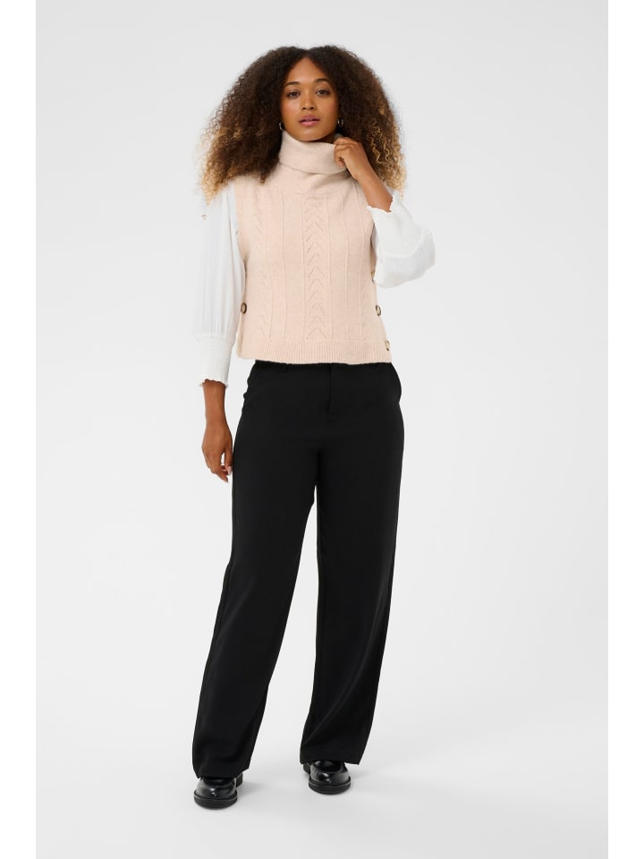 

Свитер прямого кроя CRHoliday цвета овсяный меланж Cream