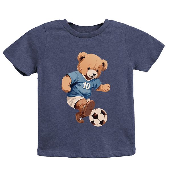 

Футболка с водяным медведем Watercolor The Juniper Shop, Heather Navy