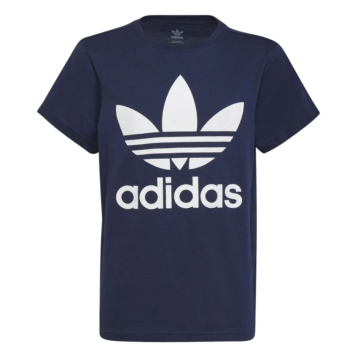 

Трилистник Adidas Originals Детская футболка, тёмно-синий