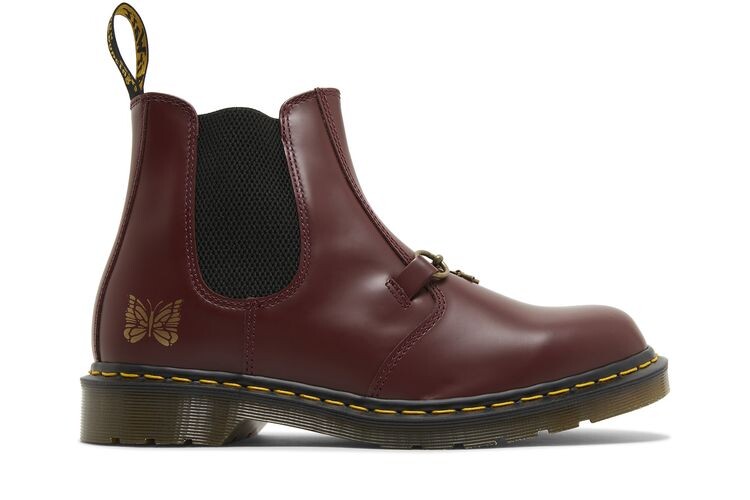 

Кроссовки Dr. Martens Needles x 2976 Snaffle Chelsea Cherry Red, красный