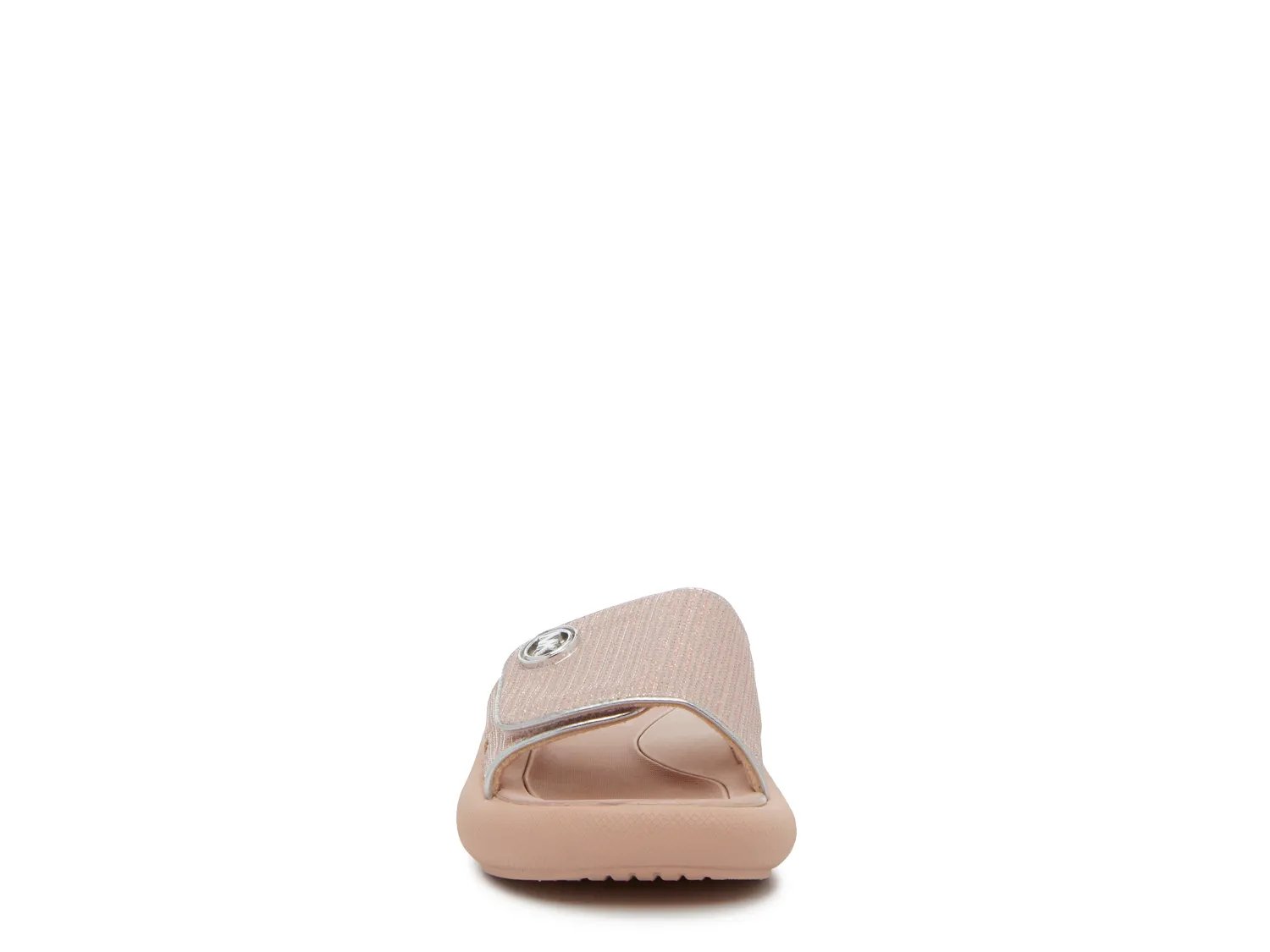 Сандалии Michael Michael Kors Raelynn Darby Slide Sandal - Kids', светло-розовый — фото 2