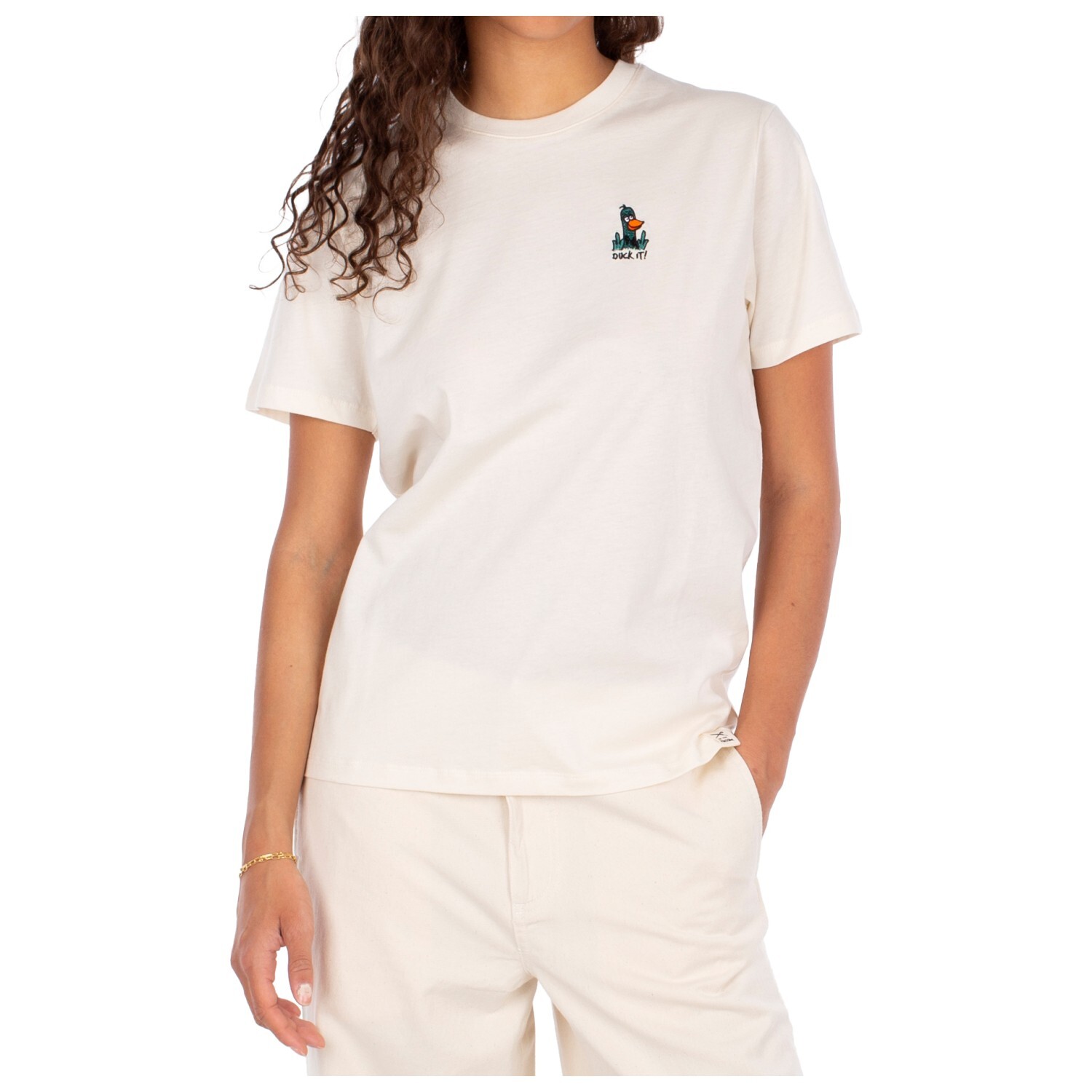 

Футболка Iriedaily Duck Tee, цвет Undyed