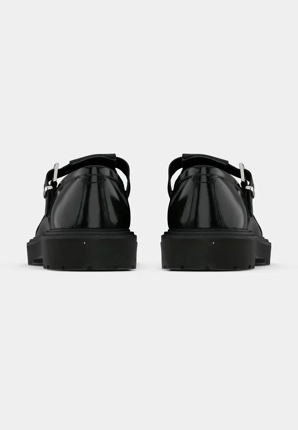 Кожаные слипоны Zign Studio, Black — фото 4