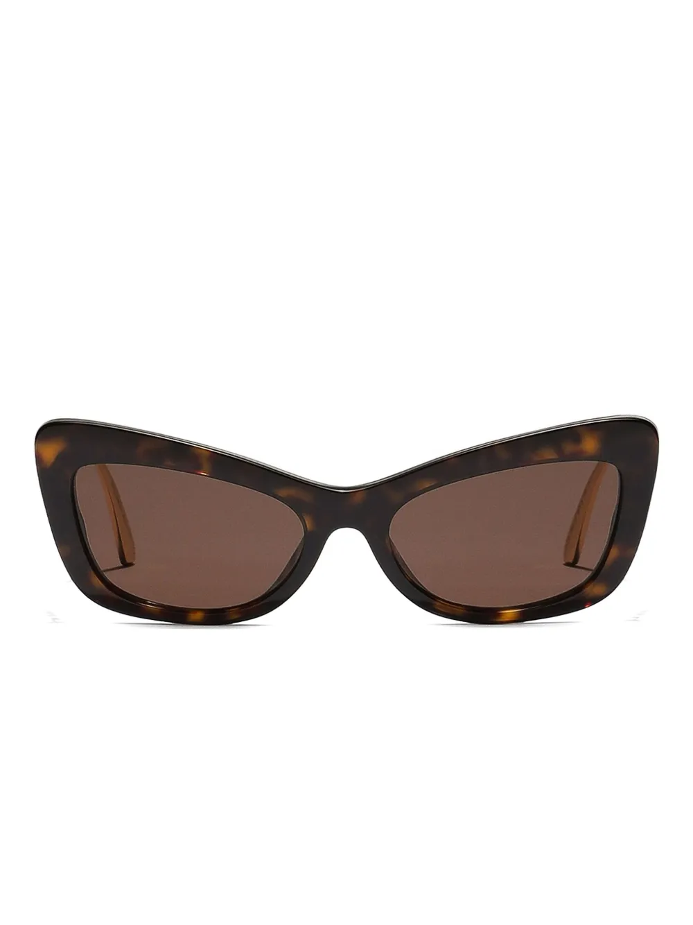 

Солнцезащитные очки в оправе «кошачий глаз» Dolce & Gabbana Eyewear, коричневый