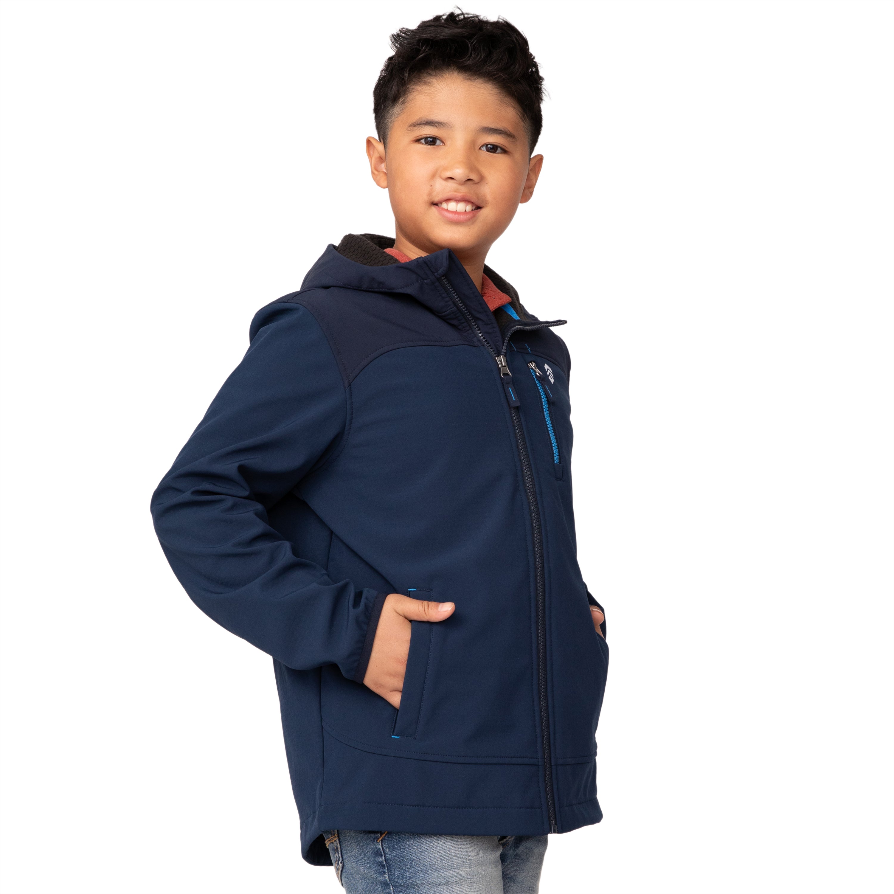 

Куртка Free Country Boys' Super Softshell, синий