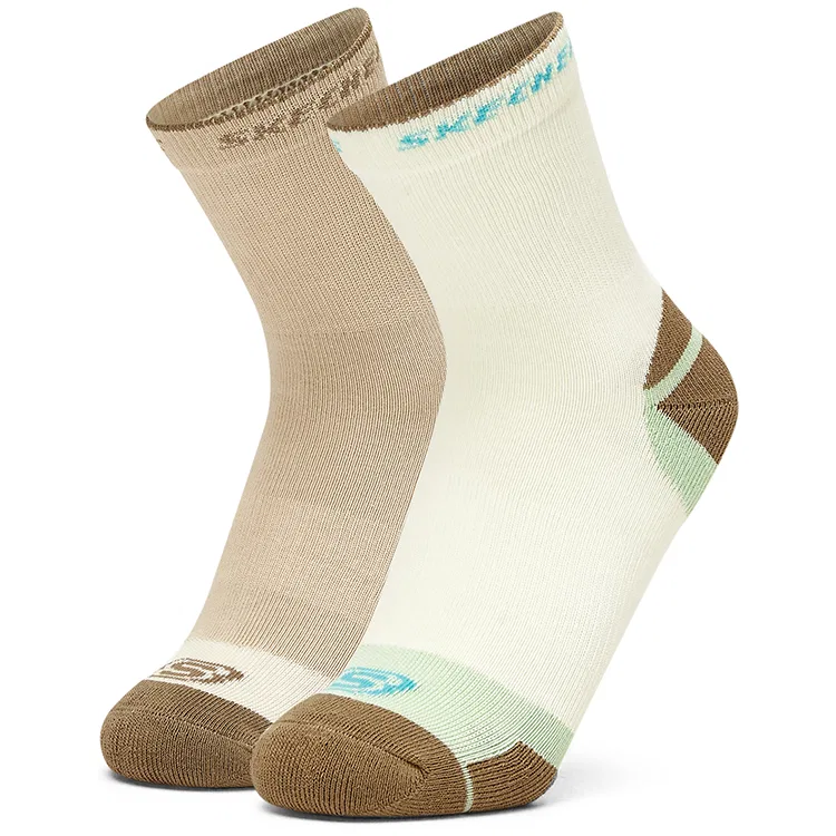 Носки детские Skechers Moderate Wood Smoke/Lime Brown