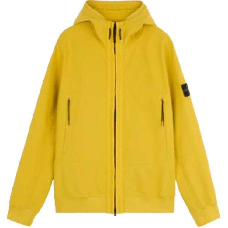 

Куртка унисекс горчично-желтая Stone Island, горчично-желтый