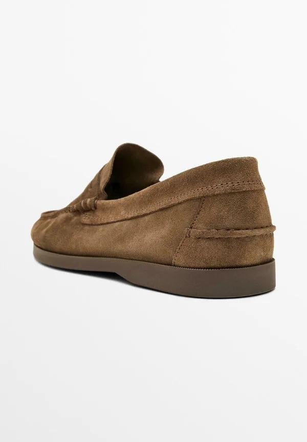 Слипоны Massimo Dutti, Brown — фото 4