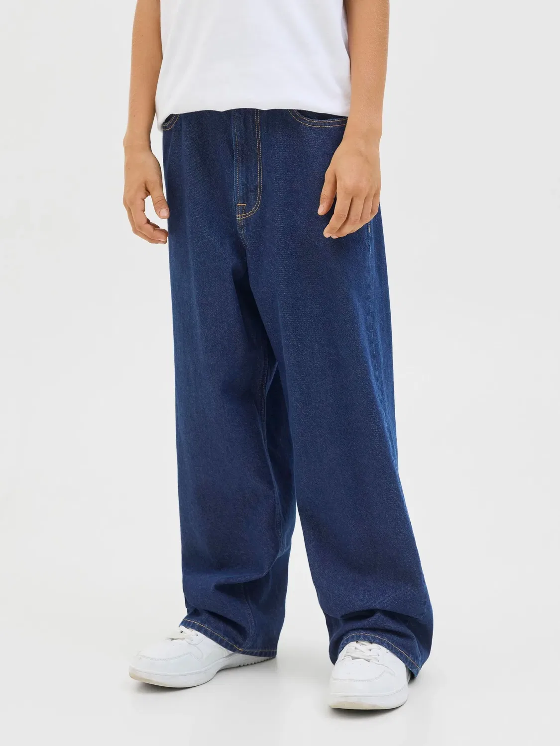 Джинсы Extra Baggy Fit, JACK & JONES Junior, синий деним — фото 3