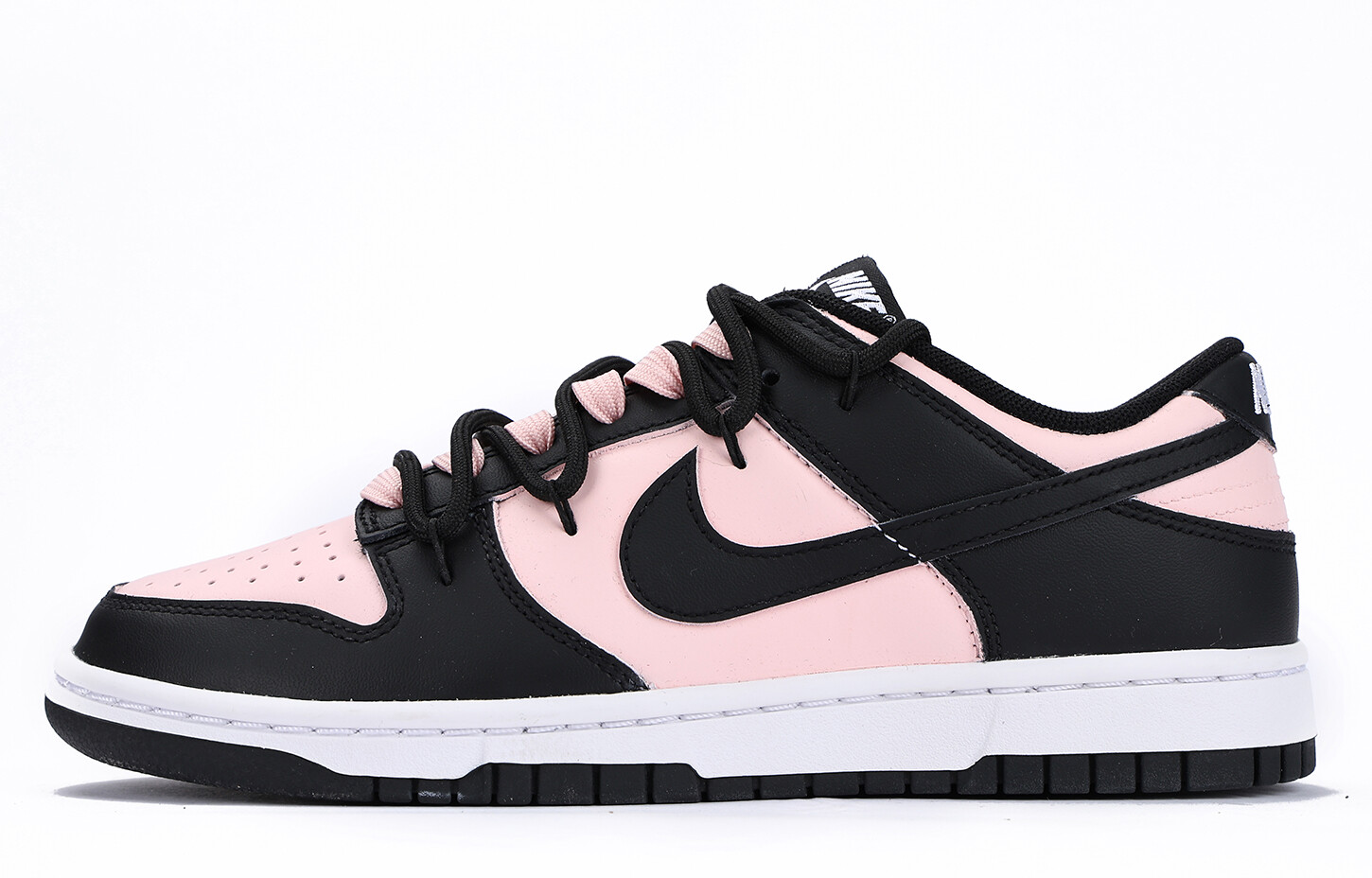 

Кроссовки Nike Dunk Skateboard Shoes Women's Low-Top Black Pink, Черный, Кроссовки Nike Dunk Skateboard Shoes Women's Low-Top Black Pink