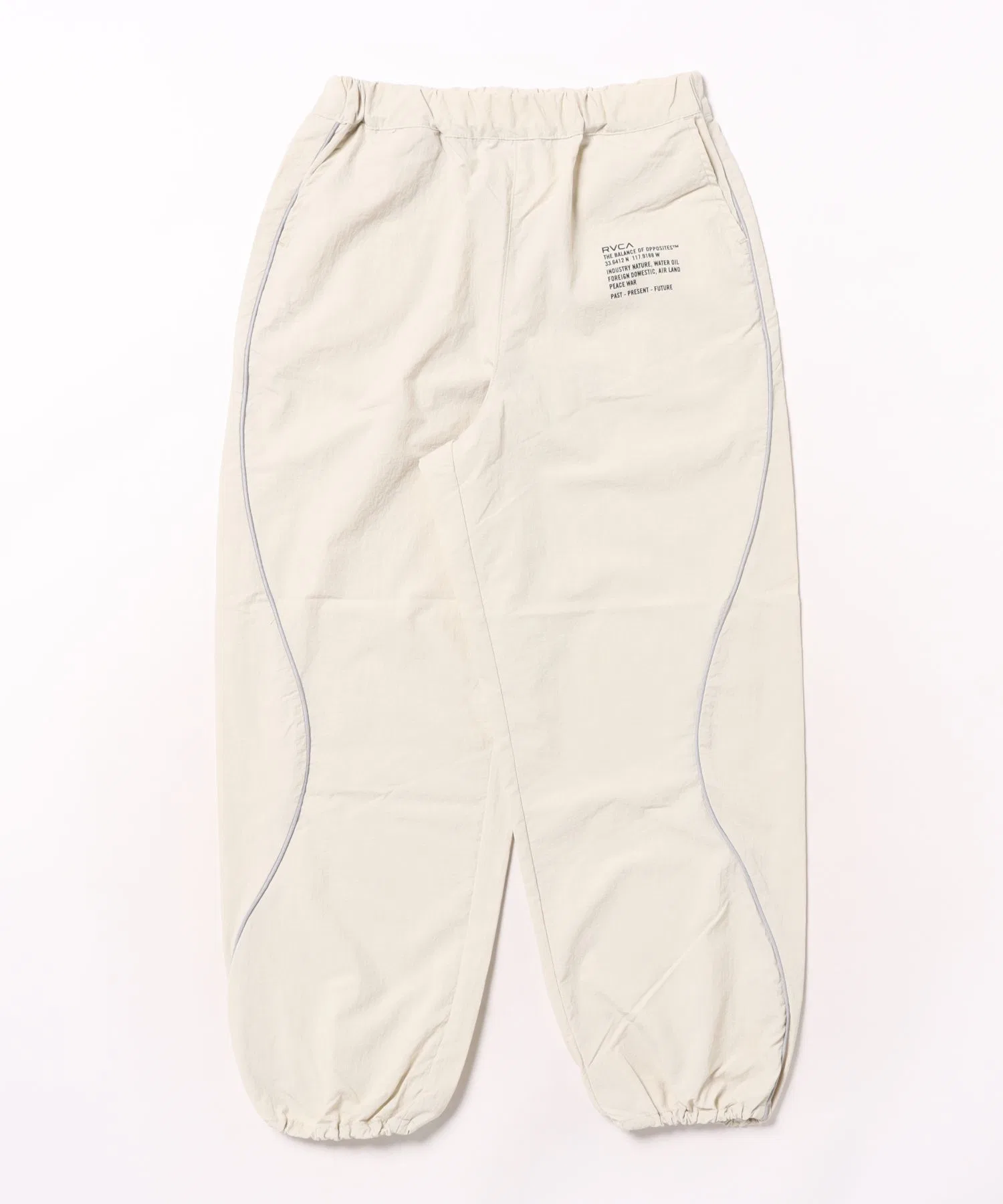 Детские нейлоновые брюки RVCA MIL, серые
