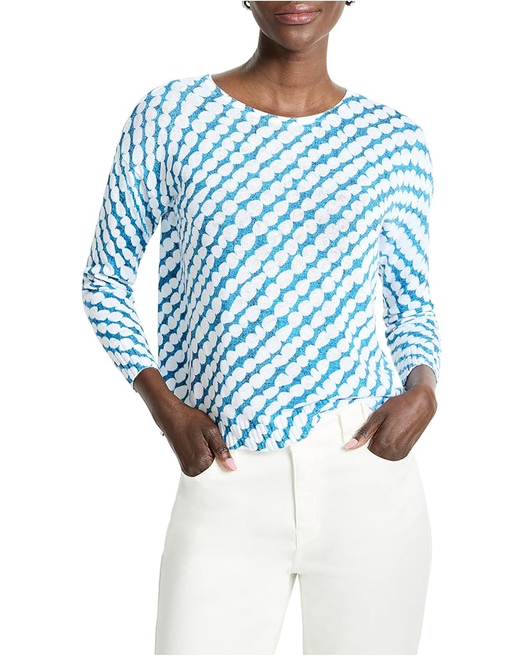 

Свитер NIC+ZOE Pebble Dream Supersoft Sweater, индиго мульти