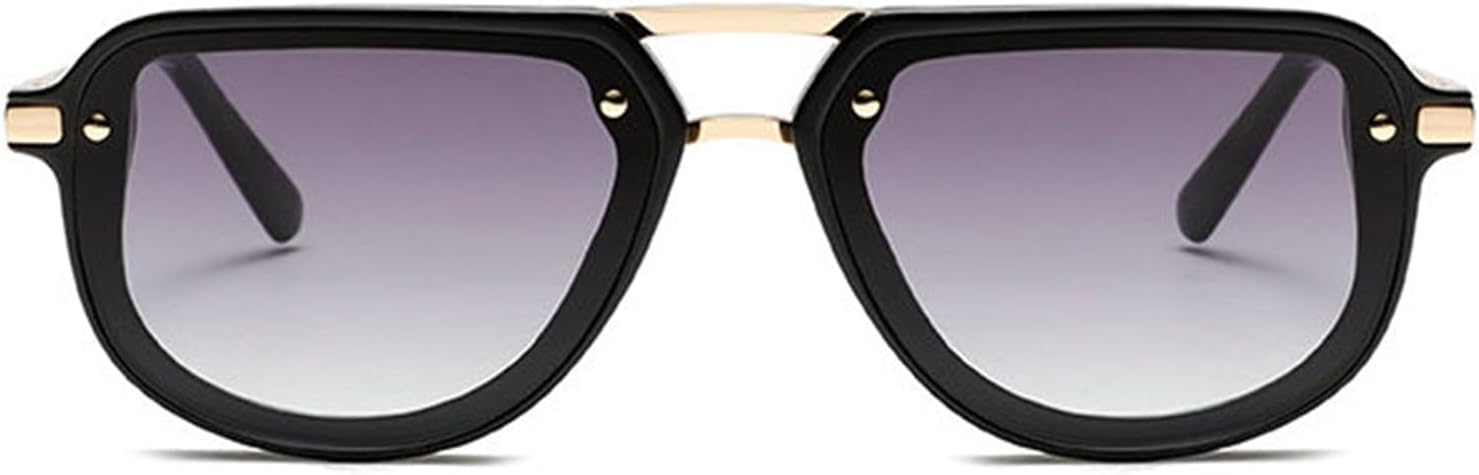 

Солнцезащитные очки Helena Retro Pilot для женщин, модные градиентные очки с защитой от УФ-излучения UV400, в стиле 70-х, панк, сине-зеленые, овальные, трендовые солнцезащитные очки, C1