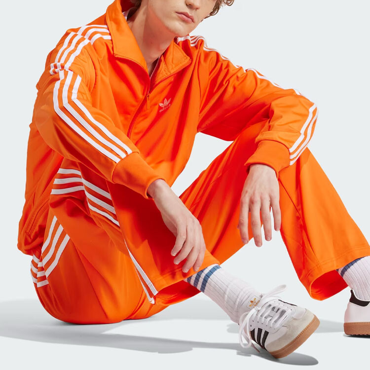 Мужская куртка Classics Firebird оранжевого цвета Adidas Originals, оранжевый — фото 4