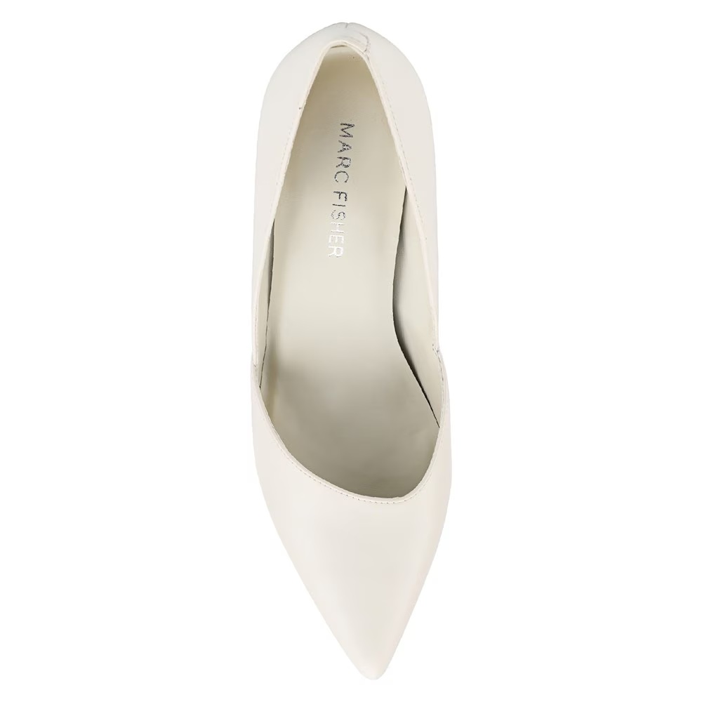 Туфли на каблуке Tuscany Marc Fisher, new chic cream synthetic — фото 3