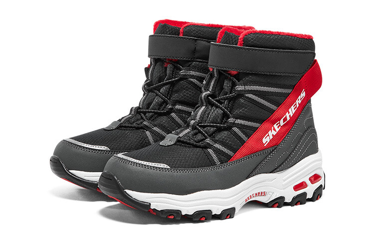 Кроссовки Skechers Kids Lifestyle Shoes GS High-top Red/Black, черный/красный — фото 3