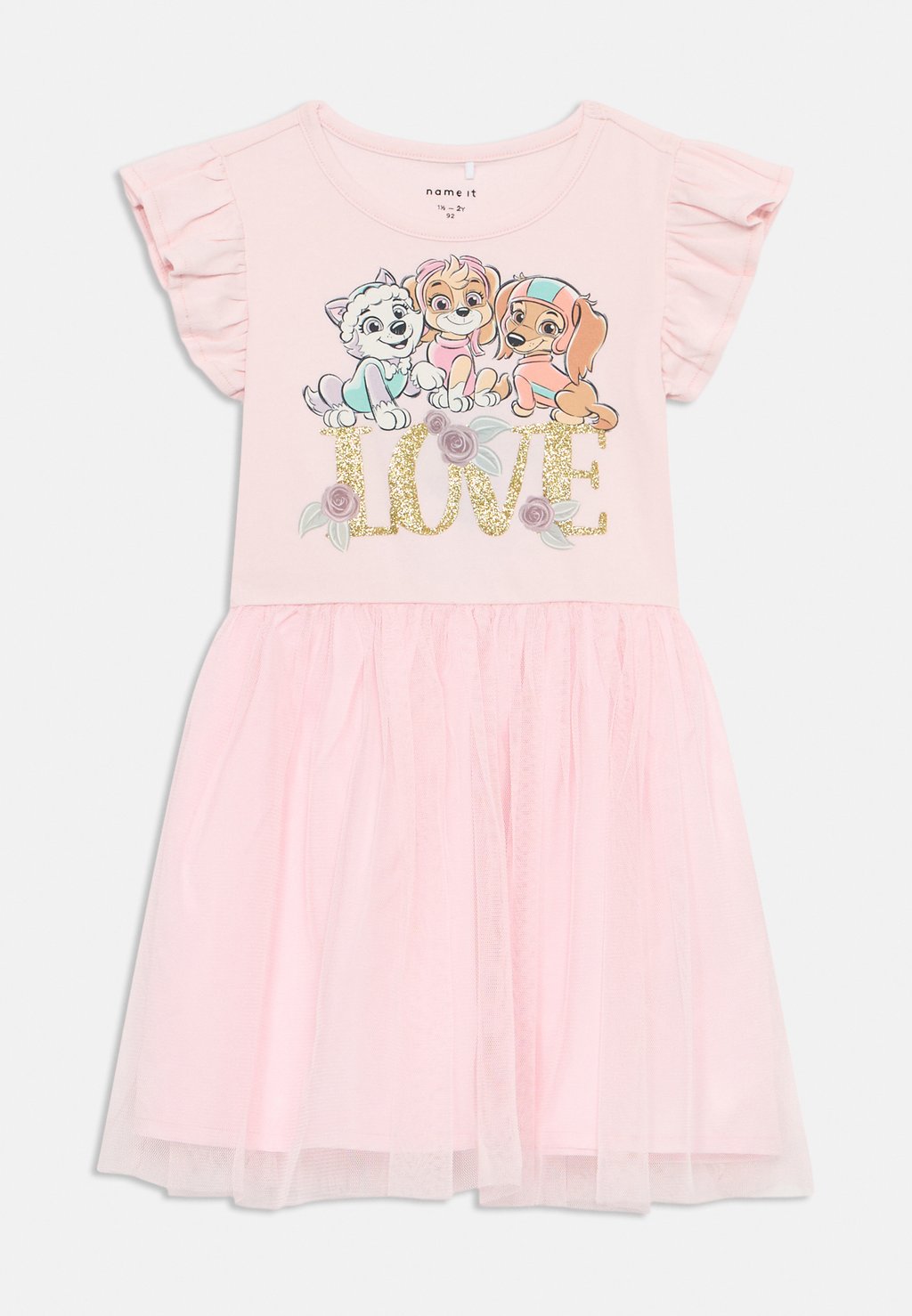 

Повседневное платье NMFMEBBA PAWAPTROL DRESS Name it, цвет Ballerina