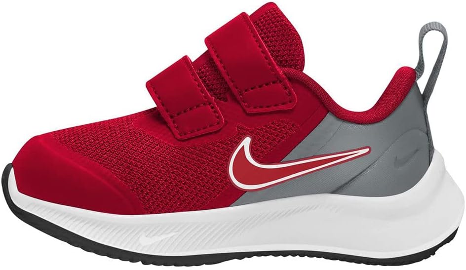 Детские кроссовки Nike Star Runner 3, белый/красный — фото 4