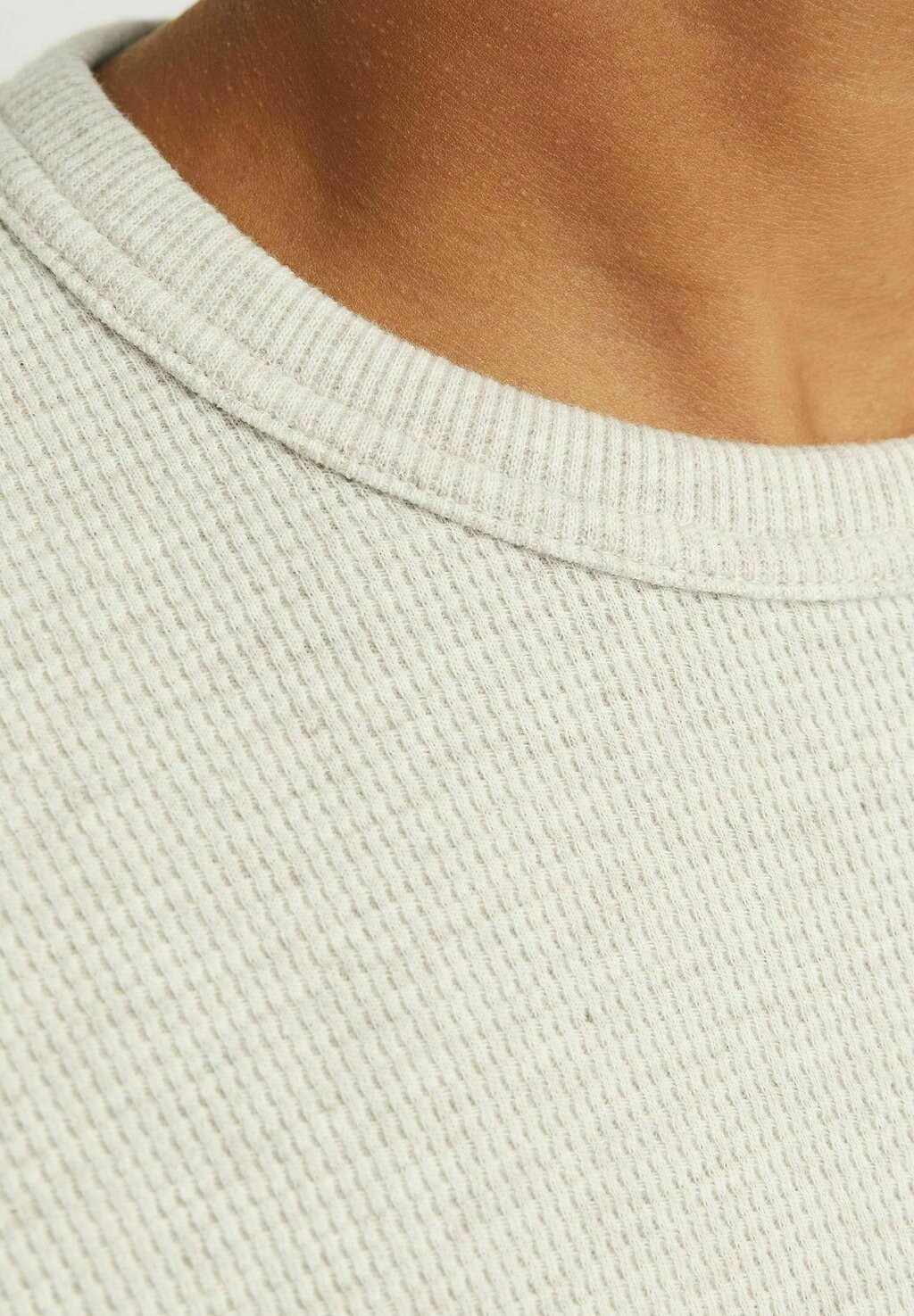 

Рубашка с длинным рукавом EINFARBIG Jack & Jones, бежевый