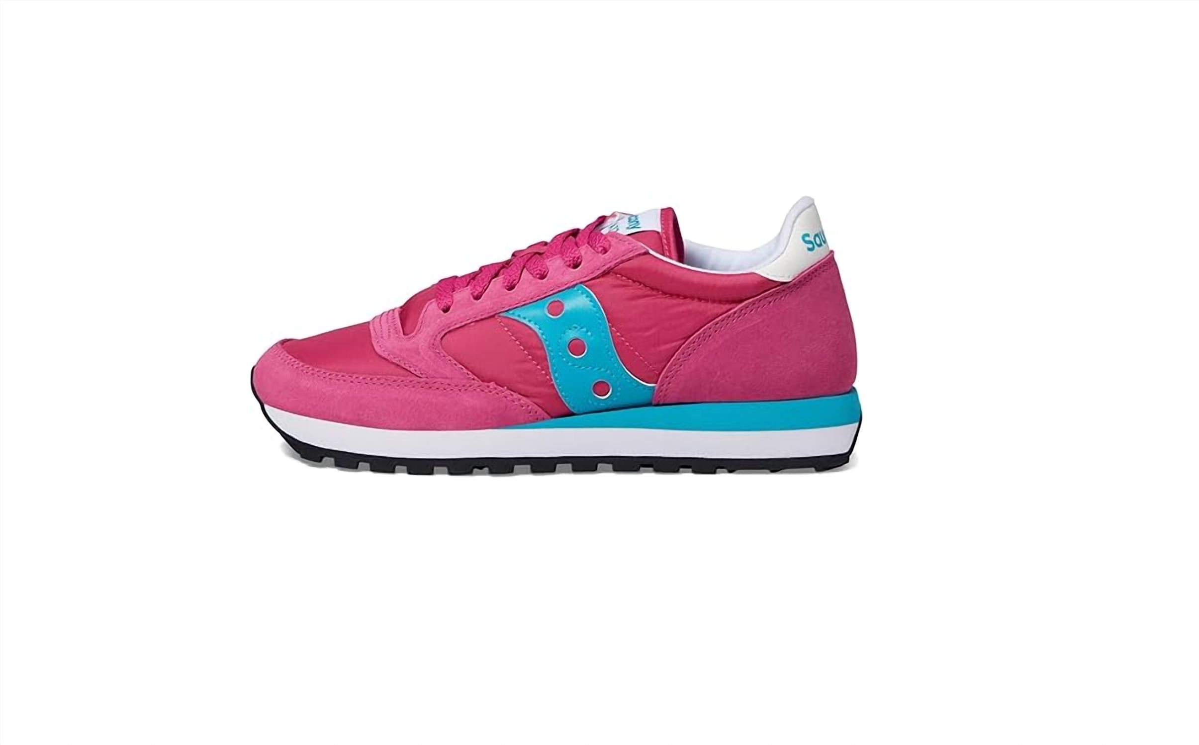 Женские кроссовки Jazz Original Low Top в цвете фуксия/синий SAUCONY — фото 2