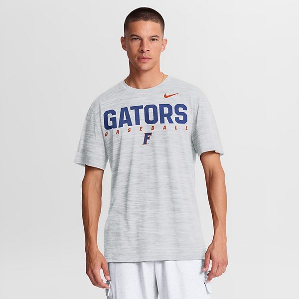 

Мужская белая футболка florida gators dugout velocity dri-fit Nike