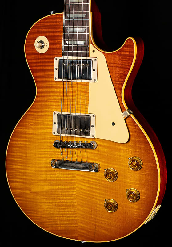 

Электрогитара Gibson Custom Shop 1959 Les Paul Reissue Slow Fade Iced Tea Fade Murphy Lab Ultra Light Aged