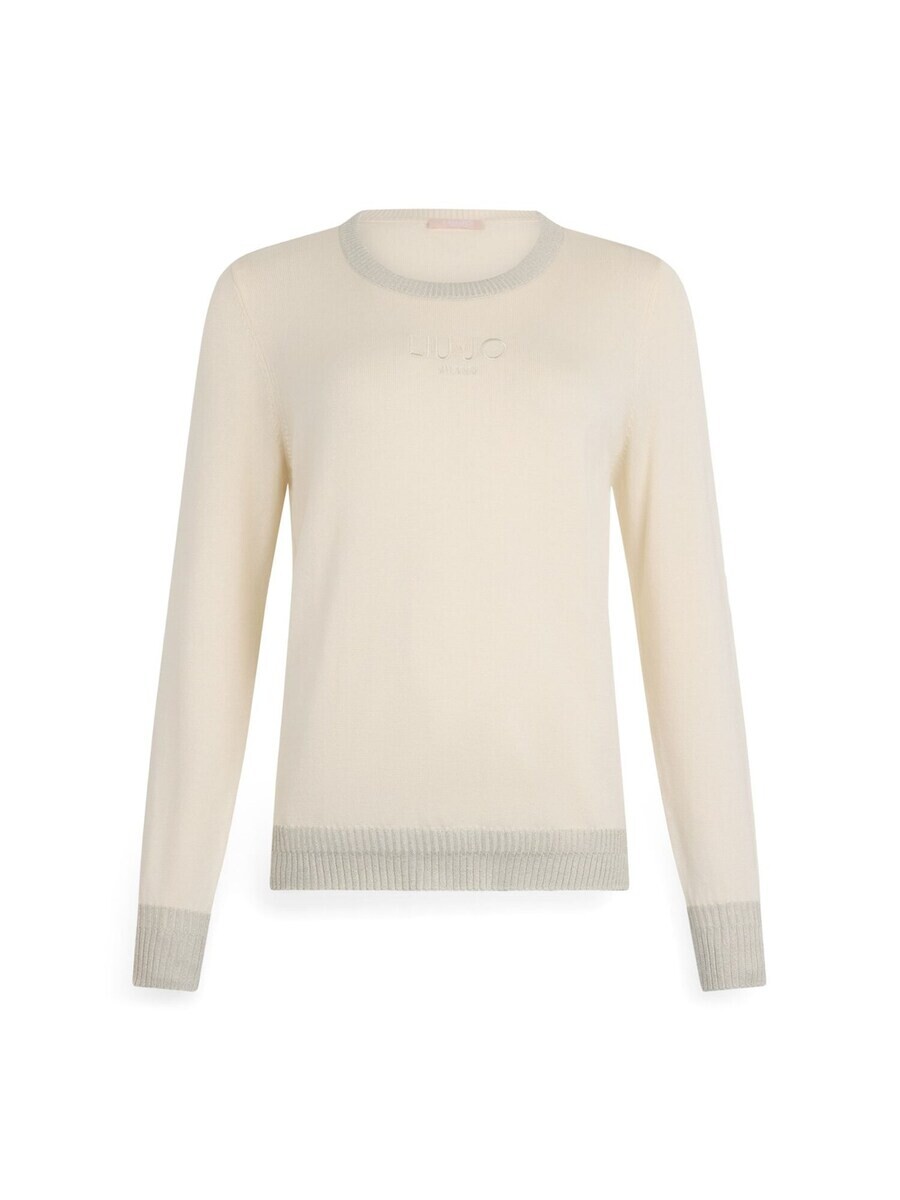 

Тонкий вязаный свитер Liu Jo Sweater, светло-бежевый