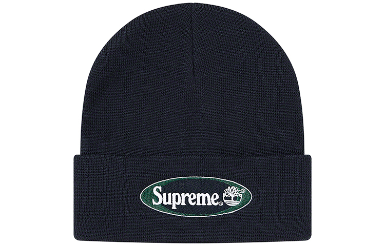 

Supreme Тимберленд Шапка, Black Green Logo